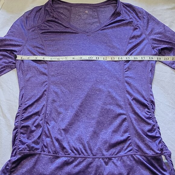 TANGERINE RUCHED PULLOVER LONG SLEEVE TOP SHIRT EUC XL - Picture 3 of 5